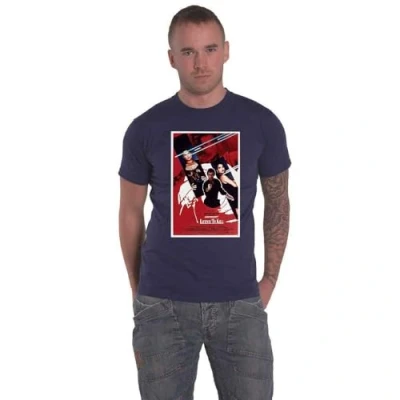 Image de James Bond 007 T Shirt Licence to Kill Affiche Nouveau Officiel Homme Navy Bleu Size S