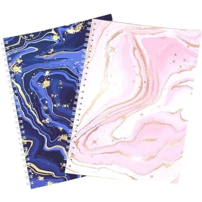 Image de Lot de 2 autocollants BetterJonny vides, album collection A5, d&#039;autocollants réutilisables, pour collecter des enfants et adultes, 64 feuilles/128 pages (D)