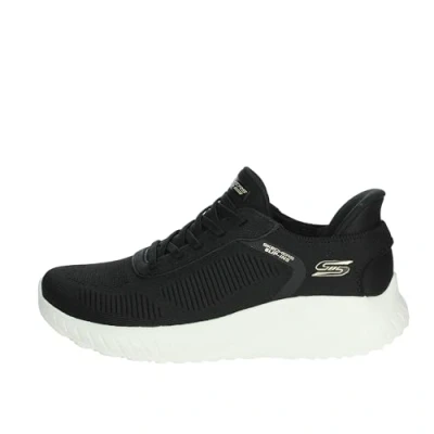Image de Skechers Femme Bobs Squad Chaos Current Muse Basket, Noir, 39.5 EU
