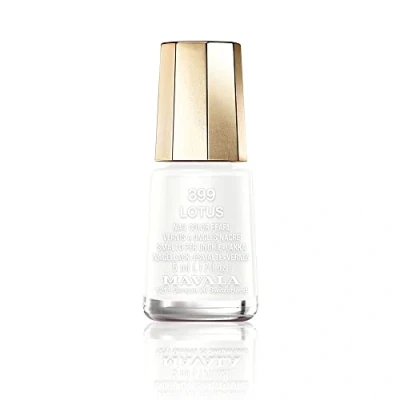 Image de MAVALA Vernis à Ongles Mini Colors, 47 Couleurs, Lotus 399, Blanc, 5 ml