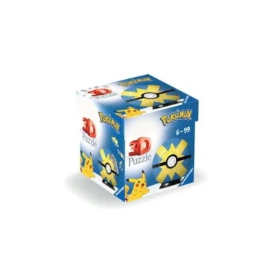 Image de Ravensburger Puzzle 3D 11580 Poké Ballon Flottant [en] Quick Ball pour Grands et Petits Fans de Pokémon à partir 6 Ans, 11580, Amarillo, Azul