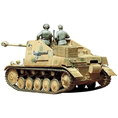 Image de TAMIYA 35060 1:35 DT. Jagdpanzer Marder II (2) Kit de modélisme en Plastique, à Assembler, réplique détaillée, réservoir