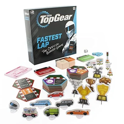 Image de Ginger Fox Le Jeu de société Officiel BBC Top Gear Édition 2021 Plus Rapide À partir 8 Ans 3 à 6 Joueurs 30 45 Minutes Comprend des fonctionnalités interactives