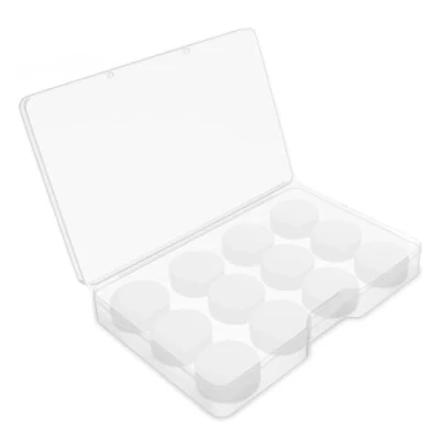 Image de YPYMOD 6 Paires Bouchon d&#039;Oreille, Boule Quies En Silicone Moulables, Réutilisables et Étanches, Pour Sommeil Suppression Du Bruit Dormir Natation Ronflement (Blanc)