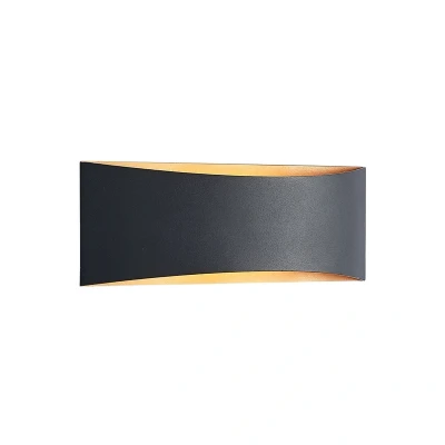 Image de Applique murale LED Arcchio Jelle, 27 cm, noir