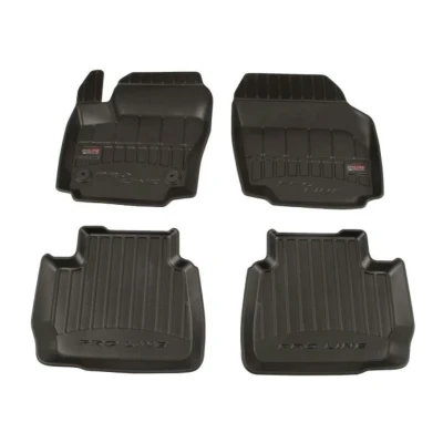 Image de FROGUM 3D408449 Ensemble de tapis sol Caoutchouc avant et arrière 4 noir FORD: MONDEO 4, Turnier
