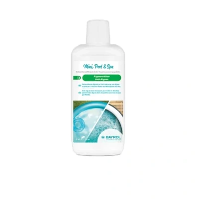 Image de BAYROL Mini Pool&amp;Spa Anti algues 1 L Non moussant pour empêcher la prolifération des dans Piscine Hors Sol, Tubulaire, Spa Gonflable avec Effet clarifiant