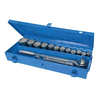 Image de Silverline 652142 Ensemble de douilles, Multicolore, Set 15 Pièces
