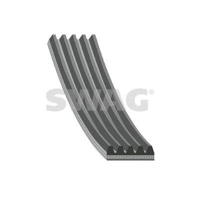Image de SWAG 20 92 8886 Courroie Poly V 1815 5 EPDM (éthylène propylène diène caoutchouc) BMW: Berline, 3 Touring, HYUNDAI: Tucson, Getz, ix35