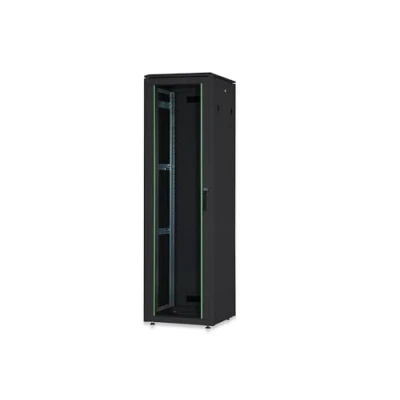 Image de DIGITUS Armoire réseau 19 Pouces 26U 60x80 cm Série Unique Charge 800 kg Profondeur utile 743 mm Noir