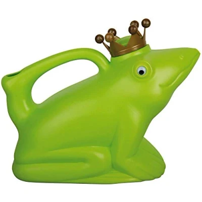 Image de Esschert Design Arrosoir en Plastique Motif Roi Grenouille Vert Environ 24 cm x 12 20