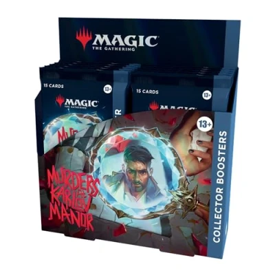 Image de Boîte de boosters collector Magic: The Gathering Meurtres au manoir Karlov 12 (180 cartes Magic) (Version Anglaise)
