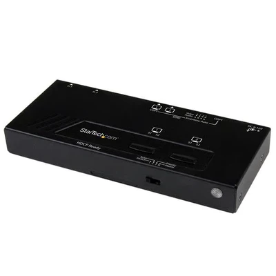 Image de StarTech.com Switch Matrice HDMI 2x2 avec Commutation Automatique et Prioritaire 1080p Neuf