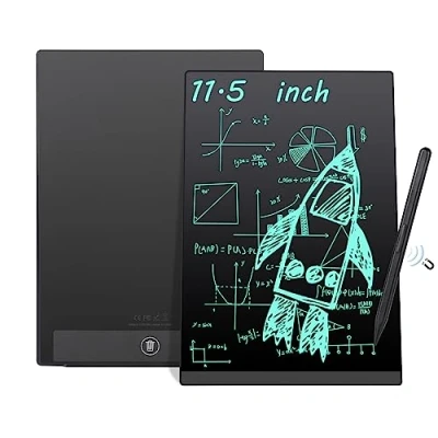 Image de Czemo Tablette D&#039;écriture LCD, LCD Plein Écran 11,5 Pouces avec Stylet Magnétique, Anti Faux Toucher, Écriture Fine, Planche à Dessin pour Enfants Adultes