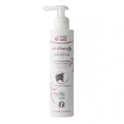 Image de mkl Lait Hydratant Corps &amp; Mains D’ânesse Certifié Cosmos Organic