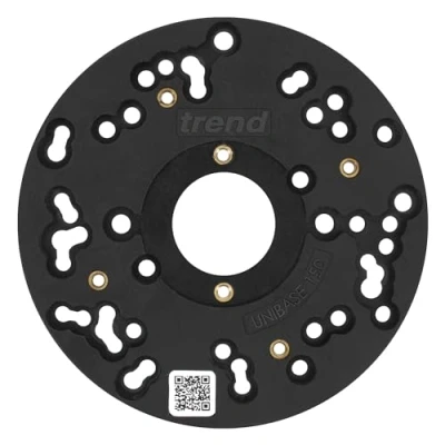 Image de Trend Base Universelle à Plongée pour Défonceuse, 150mm, Compatibilité Améliorée Défonceuses de 8mm, UNIBASE/150
