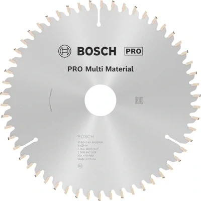 Image de Bosch 2608640509 Lame de scie circulaire Multi Material 190 x 30 2,4 mm, 54, 1 pièce
