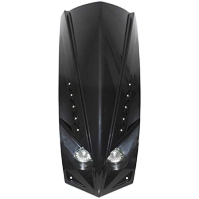 Image de Optique de phare Ludix LED avec tablier 2x20W (Noir)