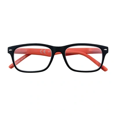 Image de Zippo Lunettes de lecture de, faite avec un cadre lignes douces, idéale pour les hommes et femmes, dioptrie +2.00, enchères orange