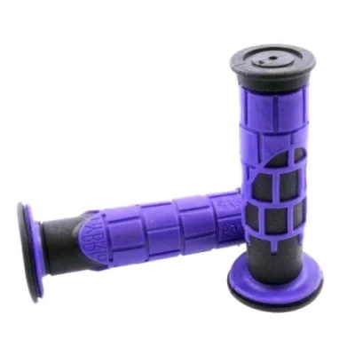 Image de Poignées de guidon Progrip 769 Noir et violet Pour scooter, moto
