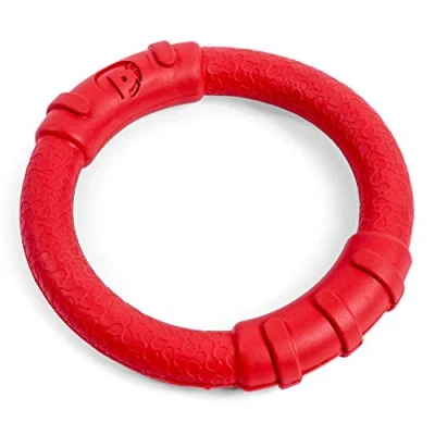 Image de Petface Toyz Jouet en Caoutchouc pour Chien Rouge Taille S