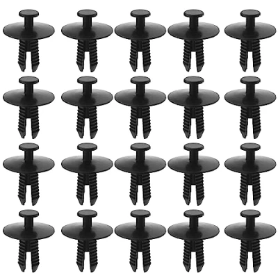 Image de Create idea Lot de 50 Clips Fixation pour Pare Chocs Voiture compatibles avec Les Fixations à Rivets en Plastique Type Poussoir 3, 5, 7 Series 51110141033/51118174185/8174185