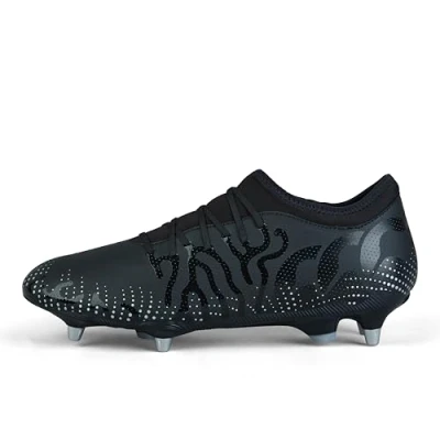 Image de Canterbury Mixte Speed Infinite Team Bottes, Black/Silver Metallic, 41.5 EU
