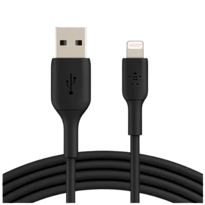 Image de Belkin Boost Charge Lightning Câble 2 metre Noir