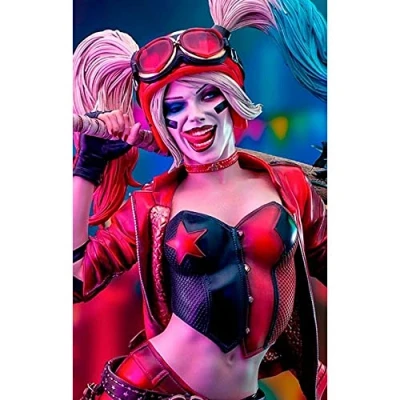 Image de Figurine IRON STUDIOS Harley Quinn Échelle 1/3 Résine Multicolore Décoratif