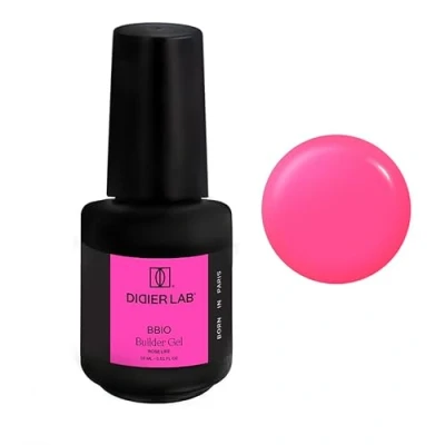 Image de DIDIER LAB BBIO Gel Construction Ongle UV en Flacon Rose Life Formule Propre sans HEMA ni TPO de Autonivelant LED pour Renforcer les Ongles 15 ml