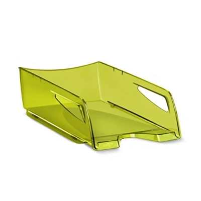 Image de CEP Maxi corbeille à courrier Bannettes Rangement Bureau 220+ Happy Vert Bambou