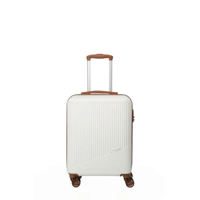 Image de Travelite BALI Trolley Valise à roulettes, Taille: One Size, Weiss cognac
