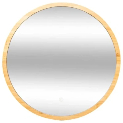 Image de Five JJA Miroir Mural LED Bambou Rond DIAMETRE 57CM