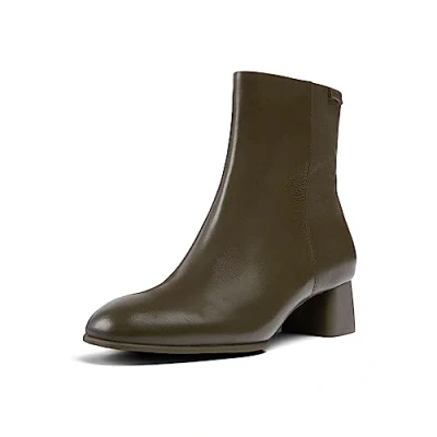 Image de Camper Katie Bottines, Femme, Taille: 41, Dunkelgrün Cuir
