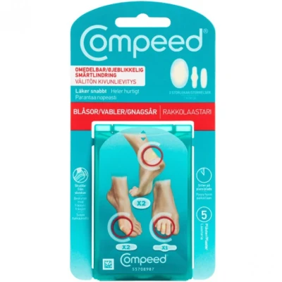 Image de Compeed Assortiment, pansement ampoule, 5 pc