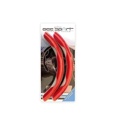 Image de OCC MOTOR SPORT Couvre Volant 2 Pièces Housse de Voiture Rouge