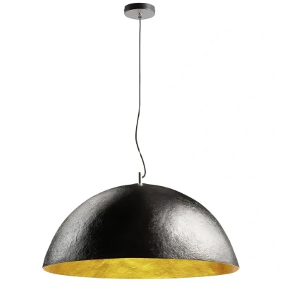 Image de SLV 1001701 Forchini L 70 E27 PD Noir/doré
