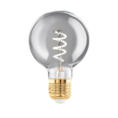 Image de EGLO Ampoule LED E27 4W G60 2.000K filament smoky à intensité variable