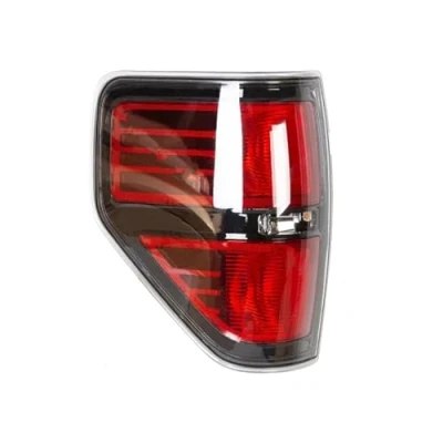 Image de Voiture Feux Arriere Pour F150 SVT Raptor 2009 2014 Ensemble Feu ArrièRe Pare chocs Freinage D&#039;arrêt Clignotant LED(Black Only Lef