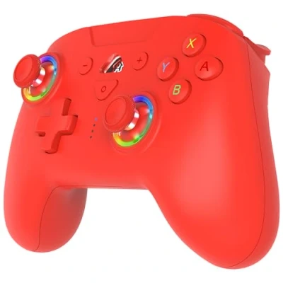 Image de Manette sans fil LED Rouge Switch (SWITCH)