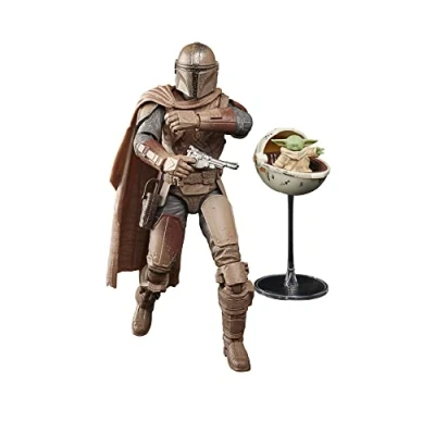 Image de Star Wars The Black Series Mandalorian &amp; Grogu (Arvala 7), Figurines articulées de 15 cm, pour Enfants, dès 4 Ans