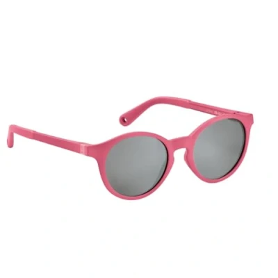 Image de BÉABA, Lunettes de soleil pour Enfants 4 6 ans, Protection 100% UV CAT 3, Latérale, Confort Optimal, Branches ajustables 360, Sunrise, Fuschia