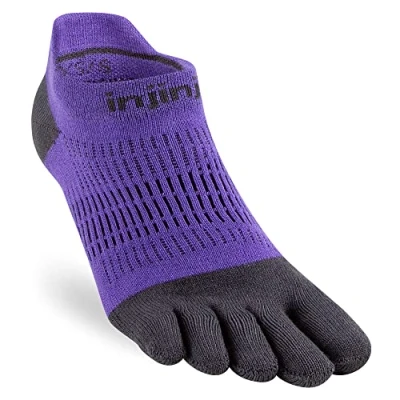 Image de Injinji Chaussures de Course Légères Invisibles Chaussettes pour Femme (Taille M/L, Paysage Nocturne)