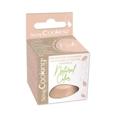 Image de Colorant en poudre d&#039;origine naturelle Nude 10g Pâtisserie Cuisine Gateaux Biscuits Glaces Rose Pale