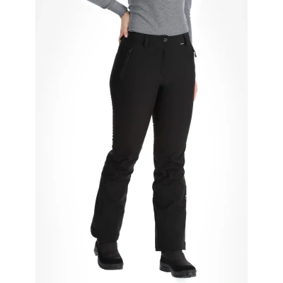 Image de Icepeak Frechen Pantalon De Ski En Softshell Femmes (Taille : XS/34, Noir)