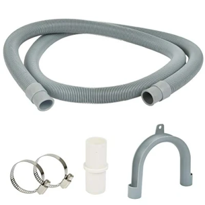 Image de Kit d&#039;extension de Tuyau Vidange 1,5 m, Flexible D&#039;évacuation Universel Rallonge Machine a Laver pour Lave vaisselle, Machines à Laver, d&#039; évacuation