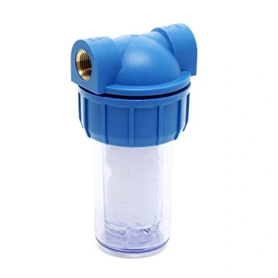 Image de Naturewater NW SHW2 Préfiltre Siliphos 180 g en granulés 93 x mm 1000 l/h avec Cartouche Filtre pour lave vaisselle et machine à laver Adoucissement