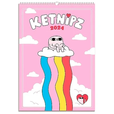 Image de Grupo Erik Calendrier Mural 2024 Grand Format Ketnipz Original Sous Licence Officielle