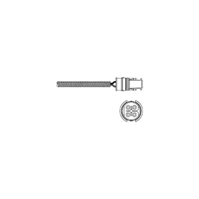 Image de DELPHI ES20313 12B1 Sonde lambda planaire, chauffé MERCEDES BENZ: SLK, Classe C Berline, E CHRYSLER: Crossfire Coupe