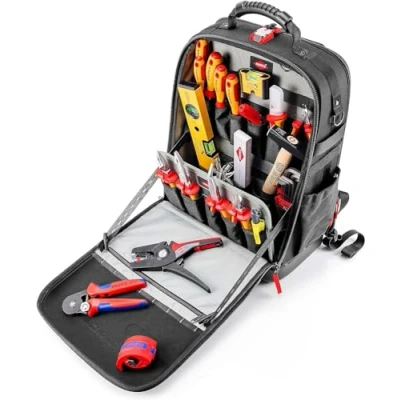 Image de KNIPEX 00 21 50 E Sac à dos Modular X18 Électro 23 outils